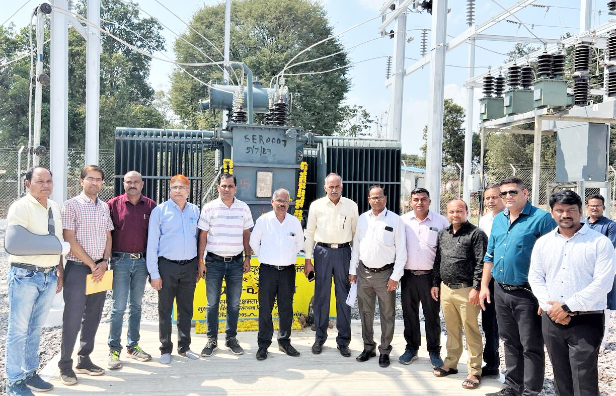 कोठीटोला में नवनिर्मित 33/11 केव्ही उपकेन्द्र ऊर्जीकृत 