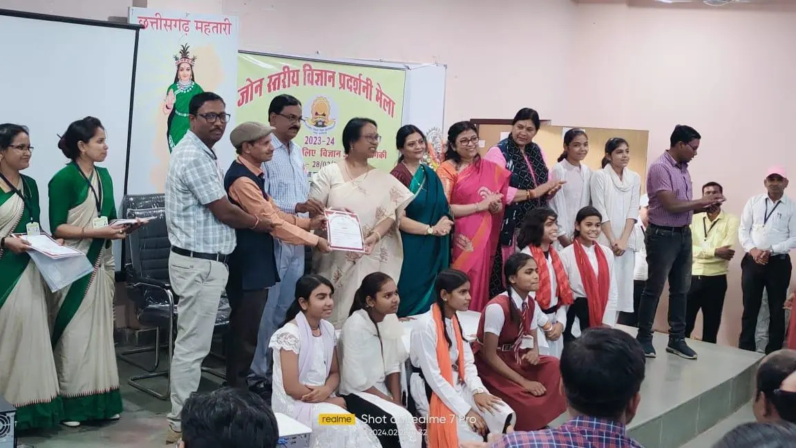 संभाग स्तरीय विज्ञान प्रदर्शनी मेला हुआ आयोजित