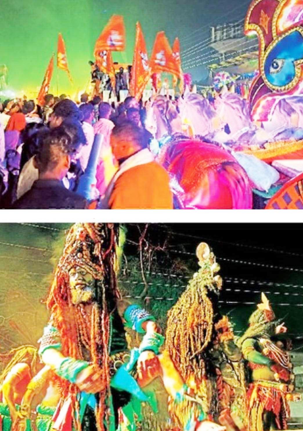 धूमधाम से निकली भोलेनाथ की बारात, यूपी से आया अघोरी दल 