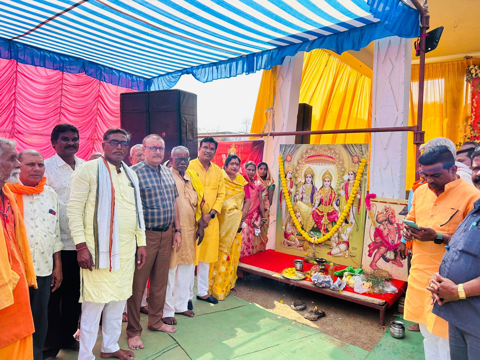 भोयना में त्रि-दिवसीय मानसगान सम्मेलन का शुरू, विभिन्न विकास कार्यों का लोकार्पण