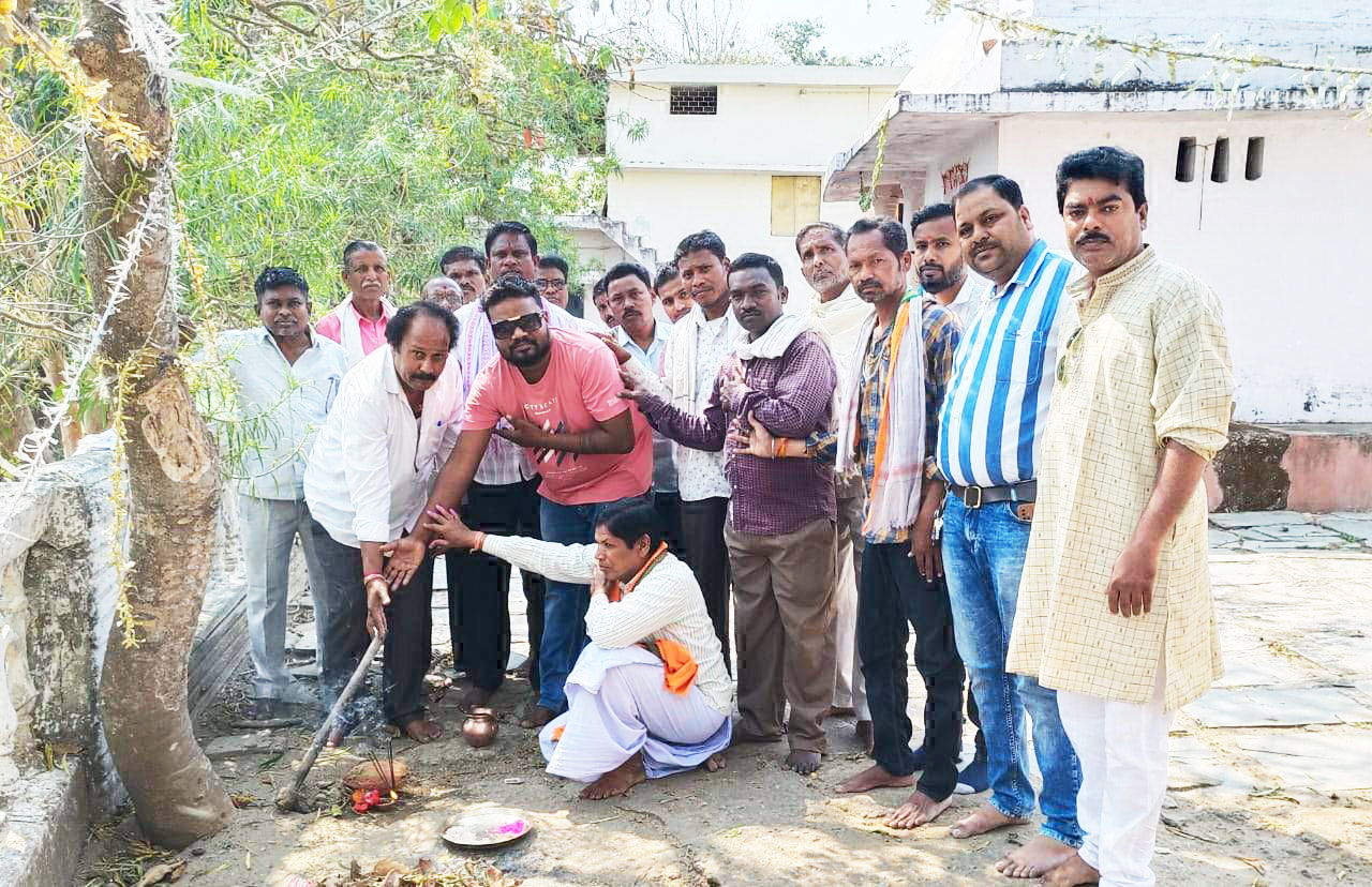 गणेश घाट सिहावा में विभिन्न कार्यो का भूमिपूजन