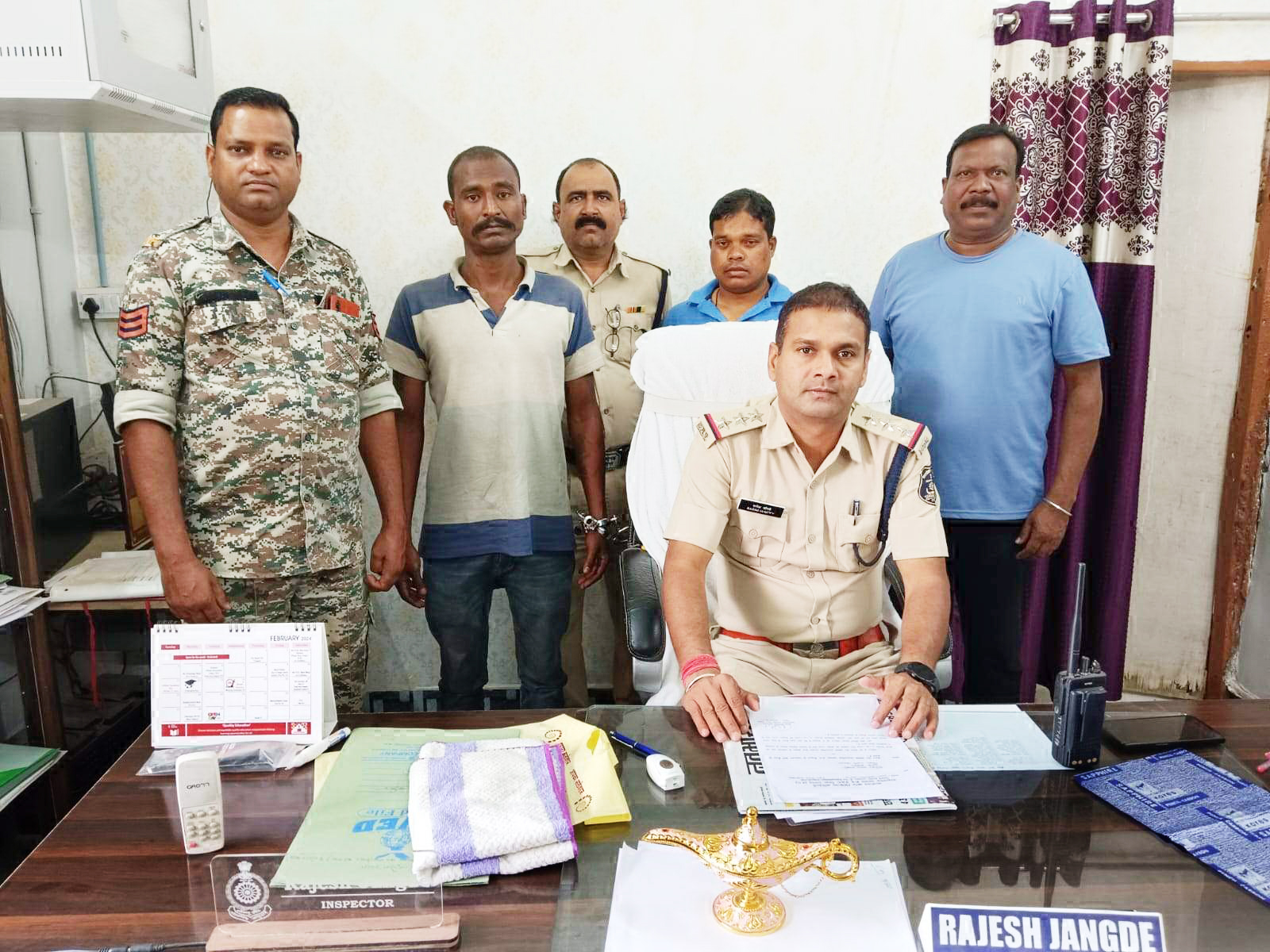 हत्या का फरार आरोपी गिरफ्तार हत्या का फरार आरोपी गिरफ्तार
