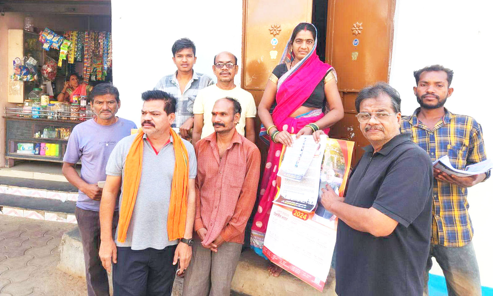 लाभार्थी संपर्क अभियान शुरू, मांगा समर्थन 