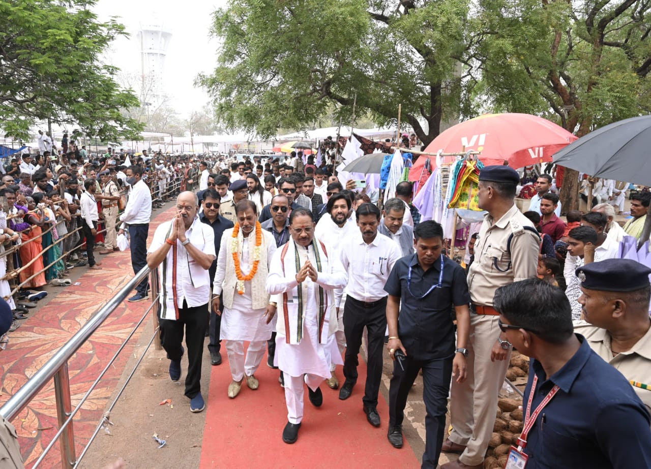 गिरौदपुरी मेला में शामिल हुए सीएम 