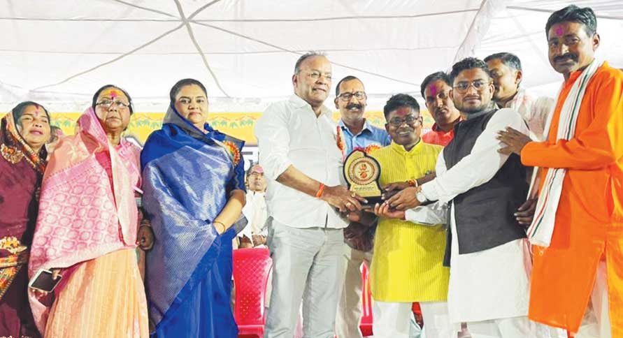 झिरिया धोबी समाज के अधिवेशन में पहुंचे विधायक