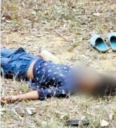 जंगल में प्रेमी जोड़े की गला रेतकर हत्या, जांच