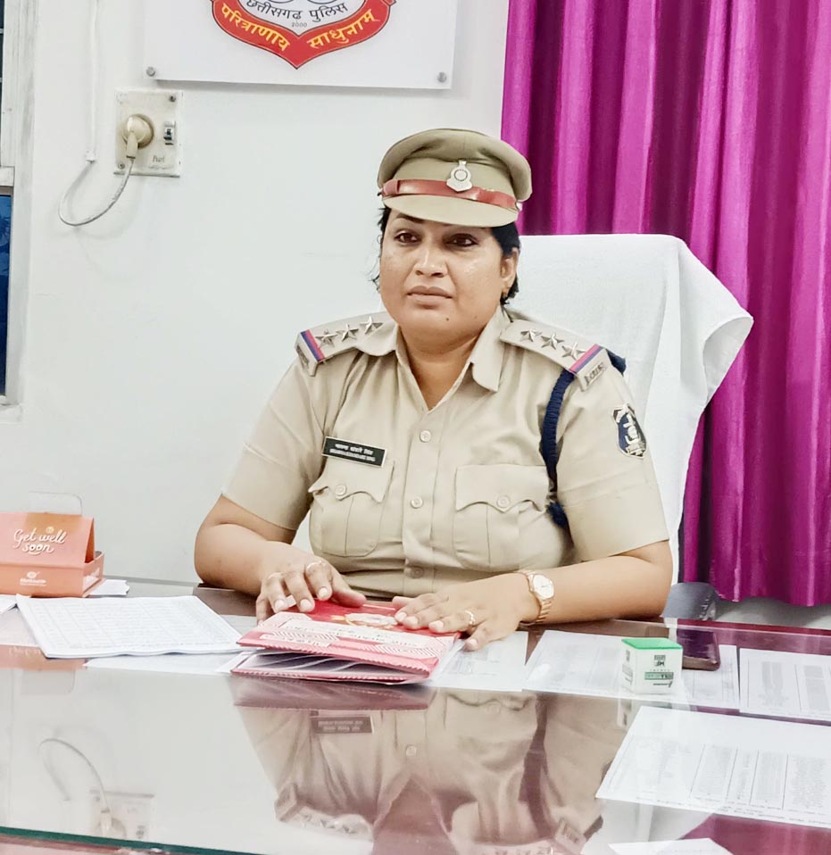 सारंगढ़ में होगी स्वस्थय पुलिसिंग व्यवस्था-भावना सिंह