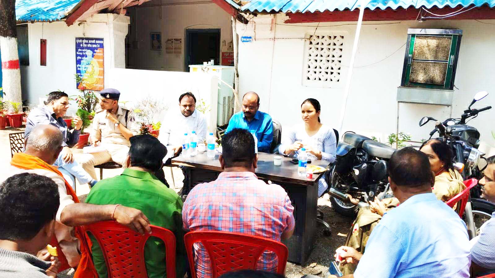 होली को लेकर शांति समिति की बैठक