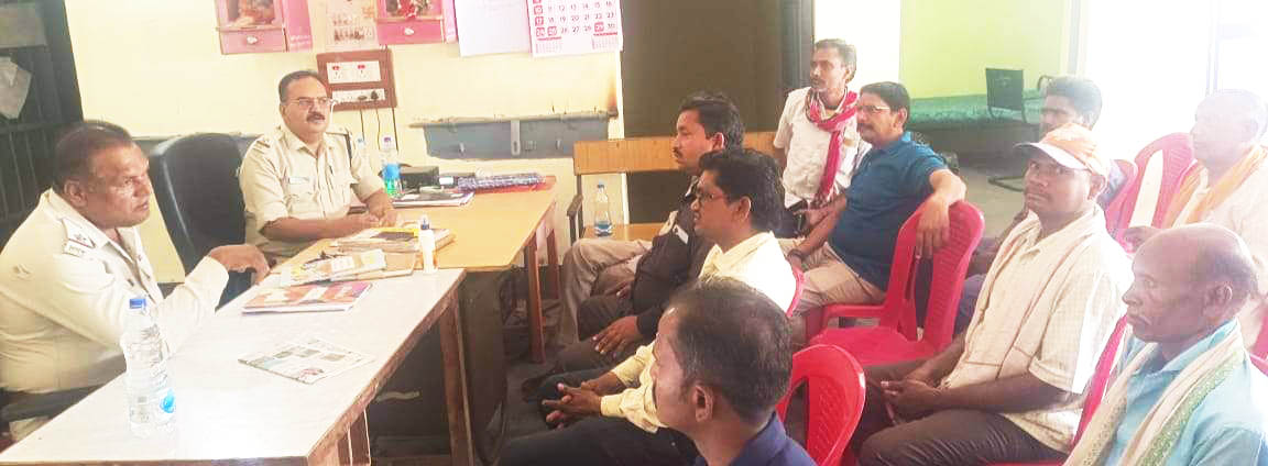  बिजली तार के नीचे होली न जलाने व शराब पीकर वाहन न चलाने की दी गई समझाइश