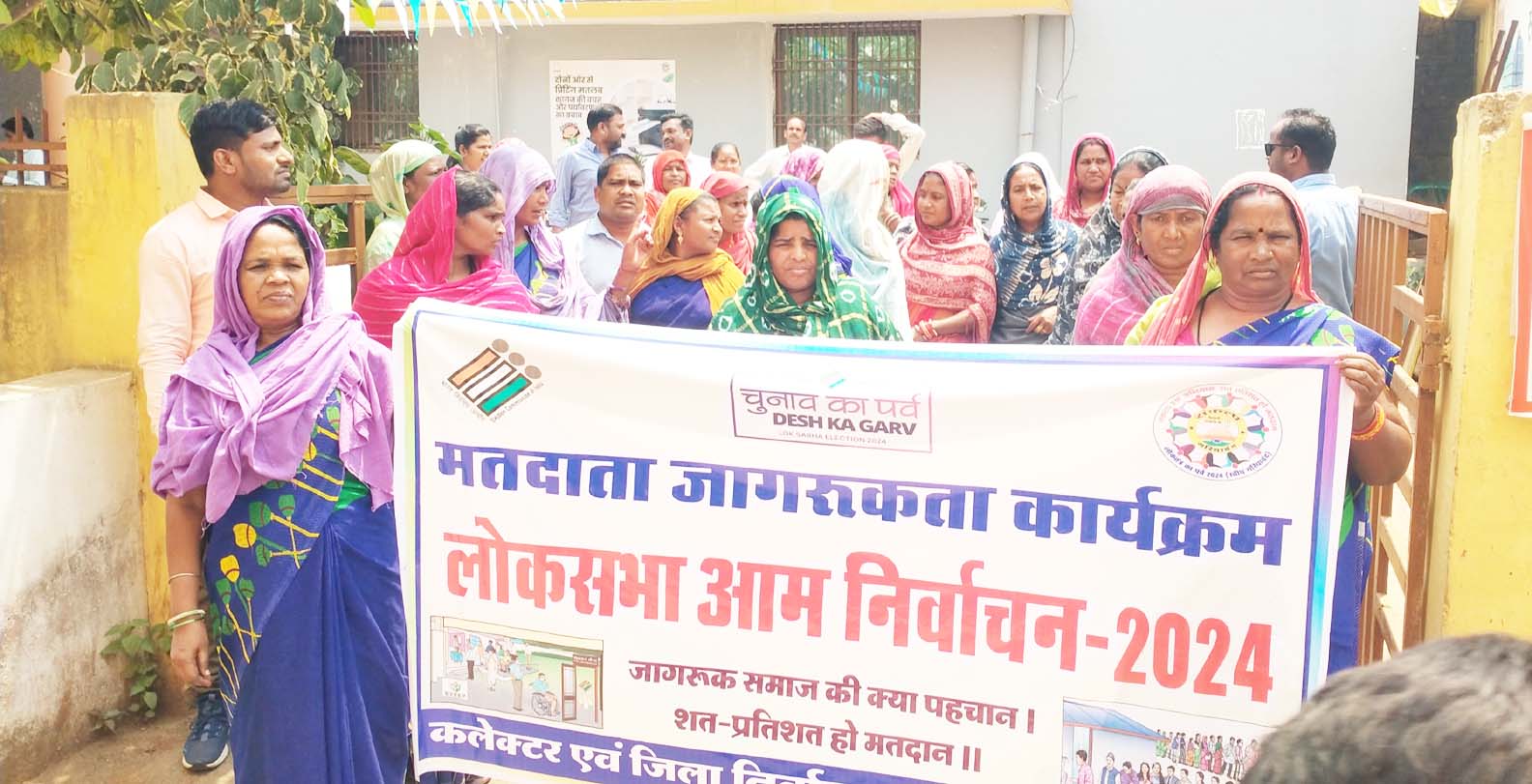 मतदाता जागरुकता का आयोजन मतदाता जागरुकता का आयोजन