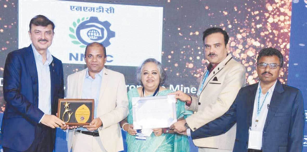 एनएमडीसी बचेली ने जीता सीआईआई राष्ट्रीय एचआर उत्कृष्टता पुरस्कार