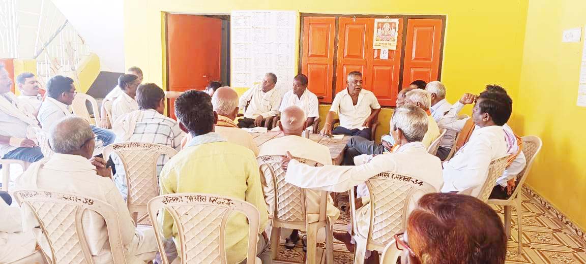 सिहावा शीतला शक्ति पीठ में नवरात्रि की तैयारी शुरू