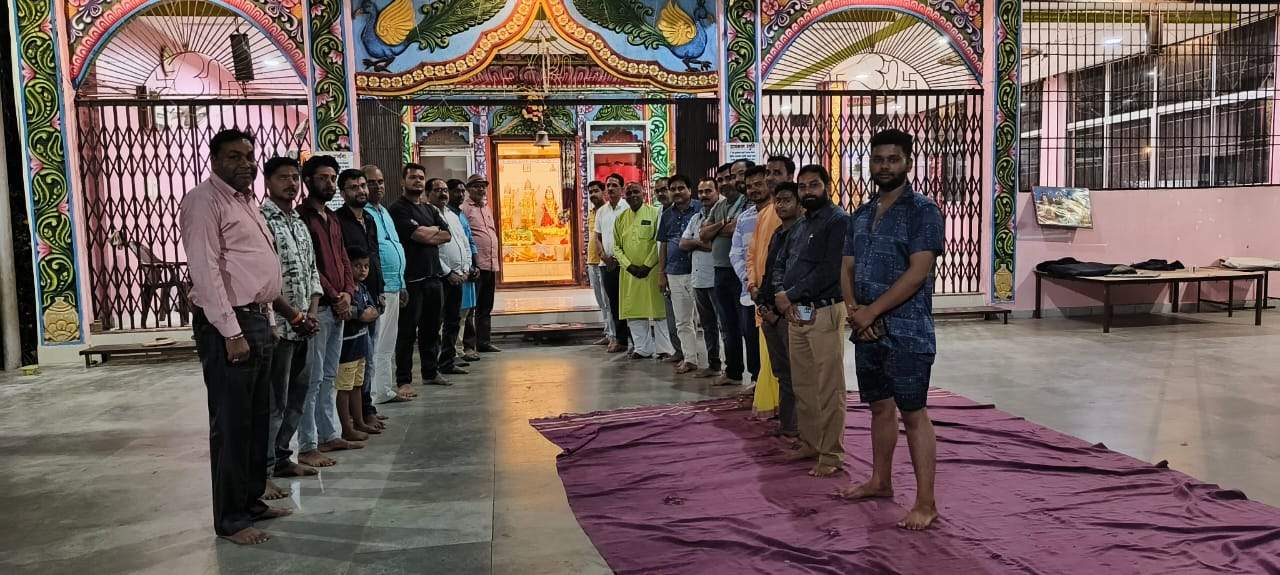 श्रीराम मंदिर में मनी रंग पंचमी 