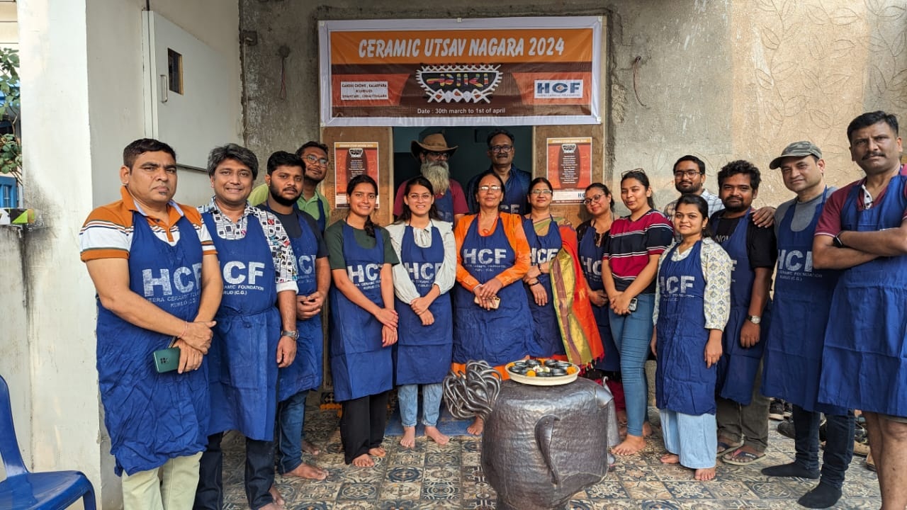 धम धम बजके शुरू हुआ सिरामिक उत्सव नगाड़ा