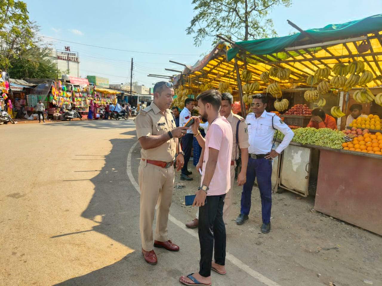 429 चालानी कार्रवाई से  सवा लाख की वसूली