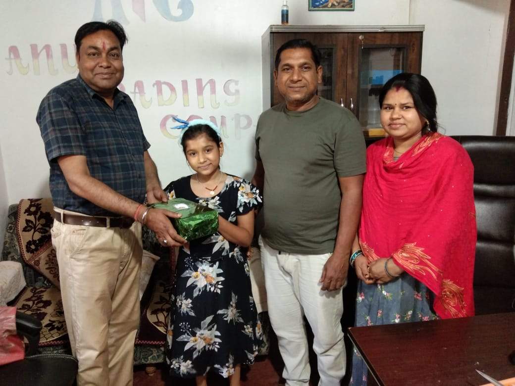  नवोदय विद्यालय परीक्षा में खुशी जिला में प्रथम 