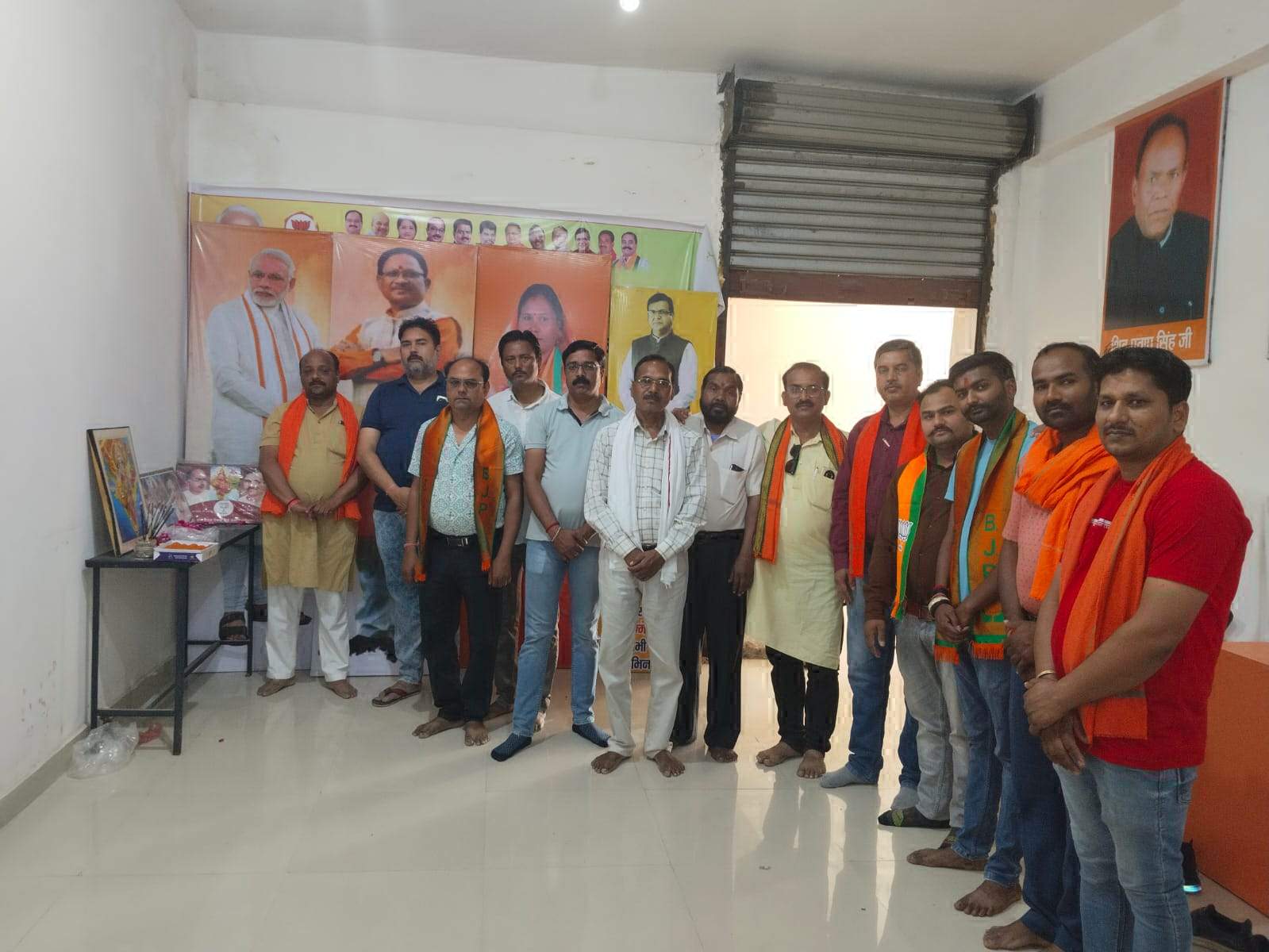 भाजपा का स्थापना दिवस हर्ष व उत्साह के साथ मनाया 