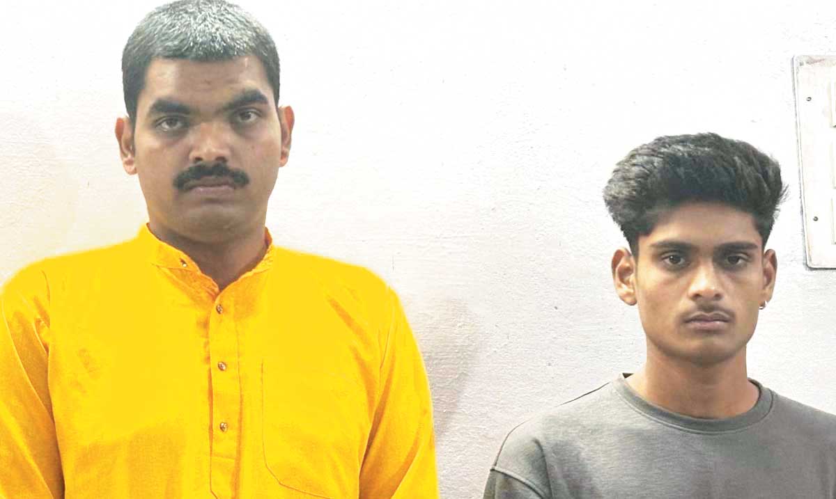 राहगीर का रास्ता रोककर लूट, नाबालिग समेत 3 पकड़ाए