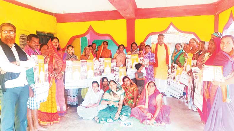 भाजपाईयों ने किया जनसंपर्क, भोजराज को जिताने अपील भाजपाईयों ने किया जनसंपर्क, भोजराज को जिताने अपील