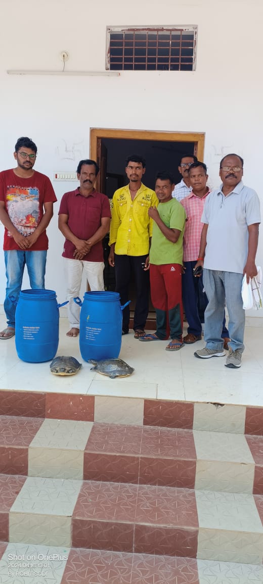 3 कछुआ तस्कर गिरफ्तार