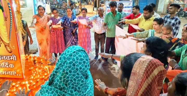 रामनवमी पर मतदाता जागरूकता अभियान रामनवमी पर मतदाता जागरूकता अभियान