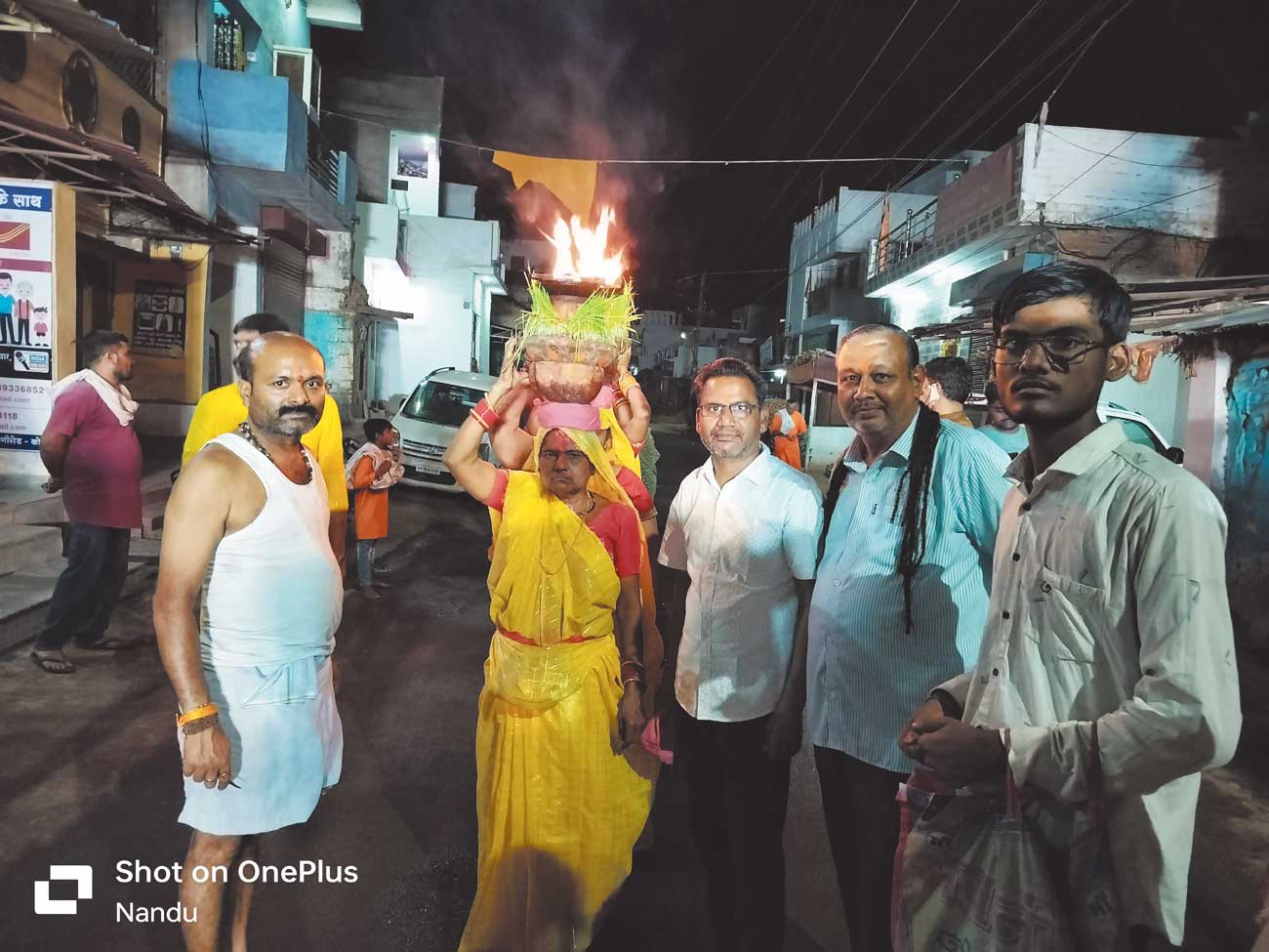 चंडी माता मंदिर का ज्योत जंवारा विसर्जन