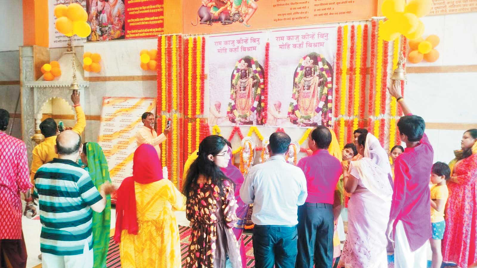 रामनवमी पर आजाद हिन्दू युवा मंच ने निकाली शोभायात्रा रामनवमी पर आजाद हिन्दू युवा मंच ने निकाली शोभायात्रा