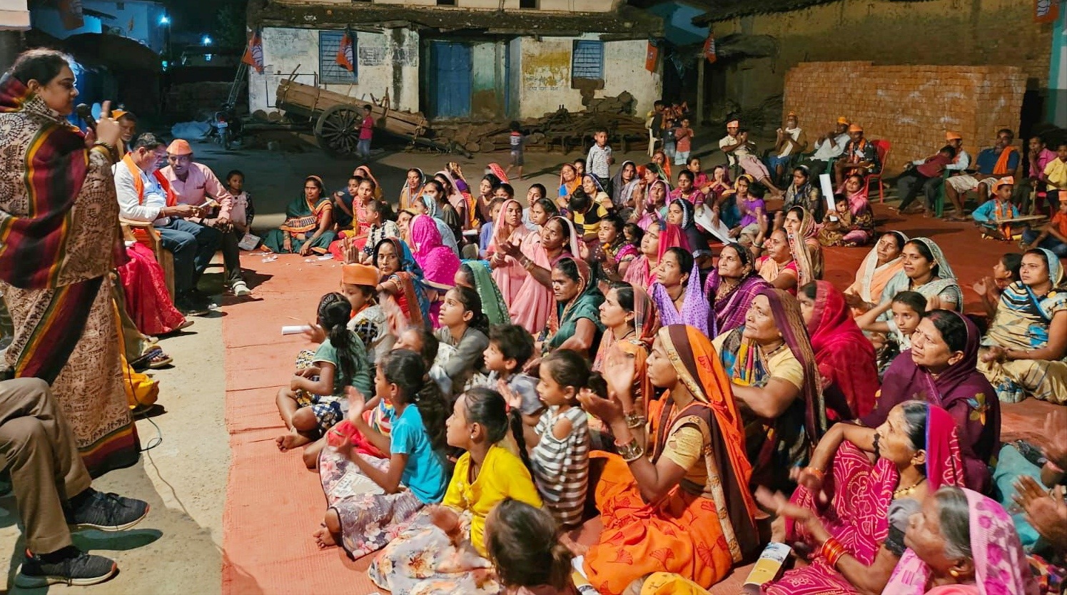 भाजपा को जीताने हंड्रेड परसेंट एफर्ट जरुरी-ज्योति भाजपा को जीताने हंड्रेड परसेंट एफर्ट जरुरी-ज्योति