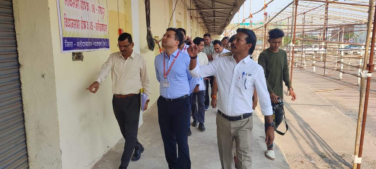 जनरल ऑब्जर्वर ने स्ट्रांग रूम व मतगणना स्थल का लिया जायजा