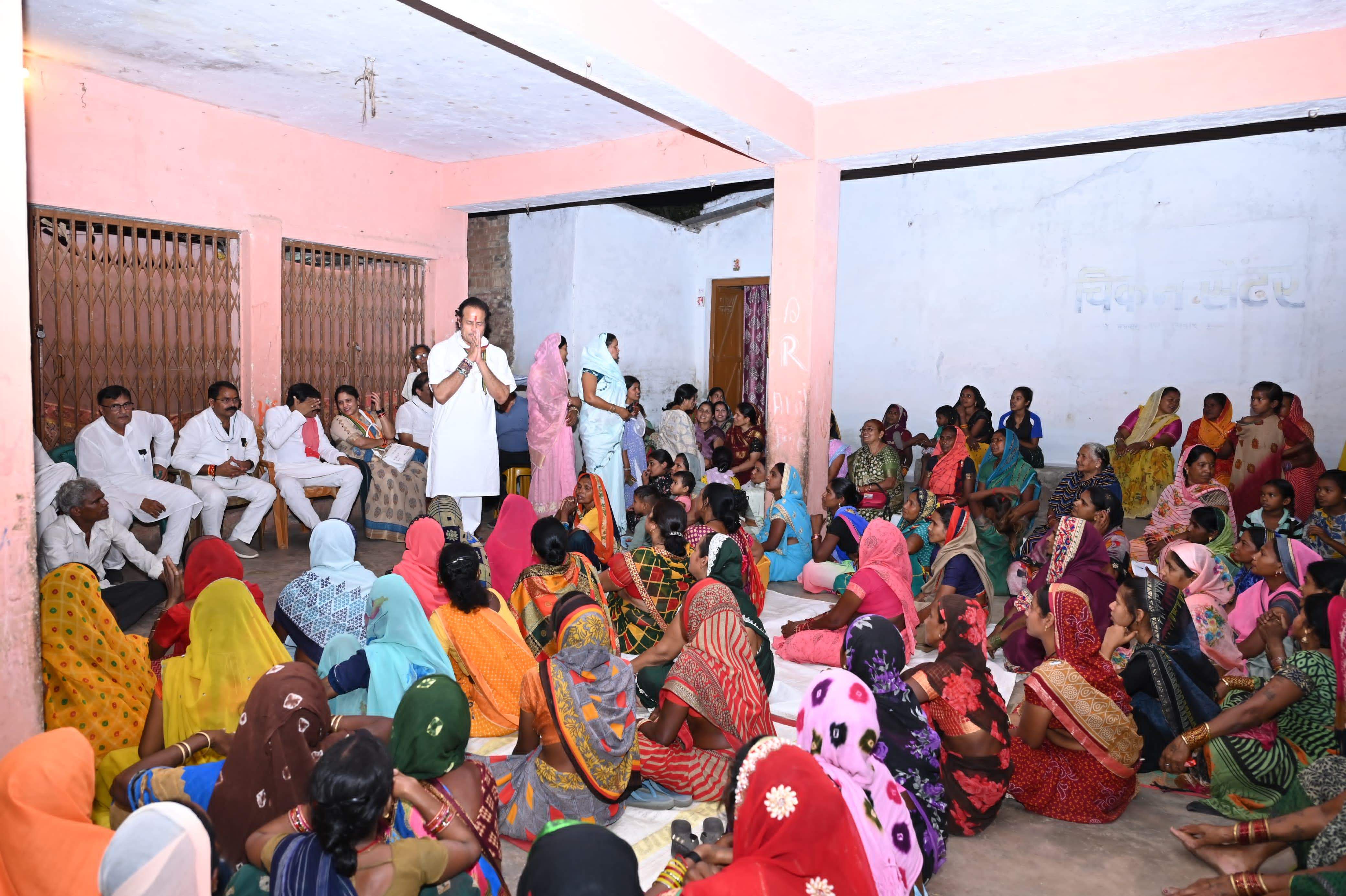 भाटापारा-बलौदाबाजार में कांग्रेस प्रत्याशी विकास का प्रचार 