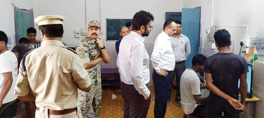 जेल महानिदेशक ने सुनी कैदियों की समस्या