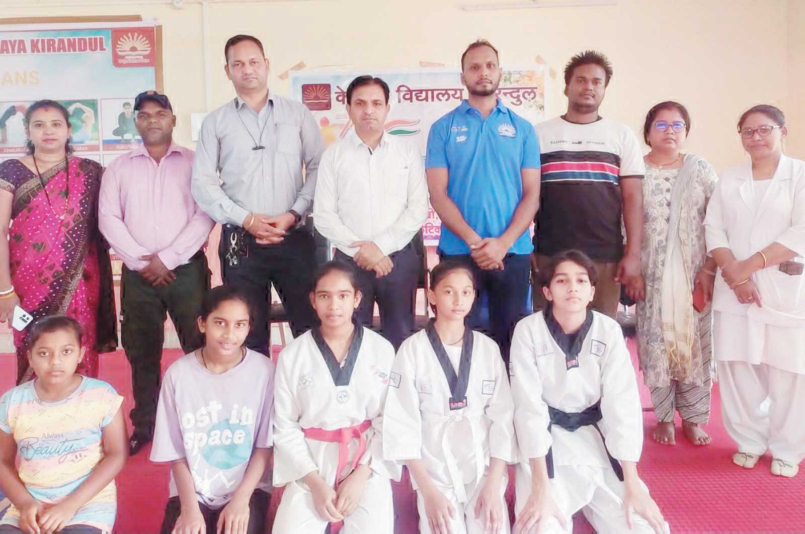 राष्ट्रीय ताइक्वांडो चैंपियनशिप में कड़ी चुनौती देंगी दंतेवाड़ा की 4 बेटियां