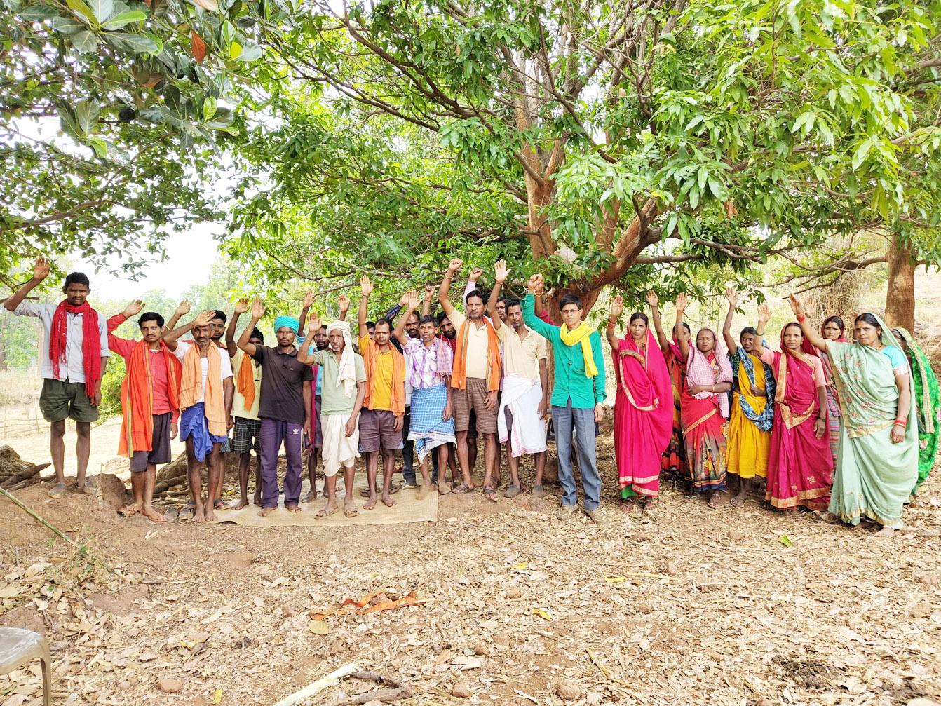 कुरडीह के ग्रामीणों का लोकसभा चुनाव बहिष्कार निरंतर जारी
