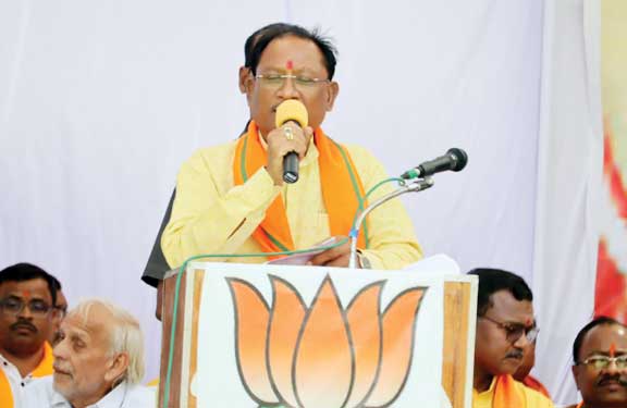 भाजपा जनकल्याण की स्कीम बनाती है, कांग्रेस स्कैम करती है- विष्णु देव