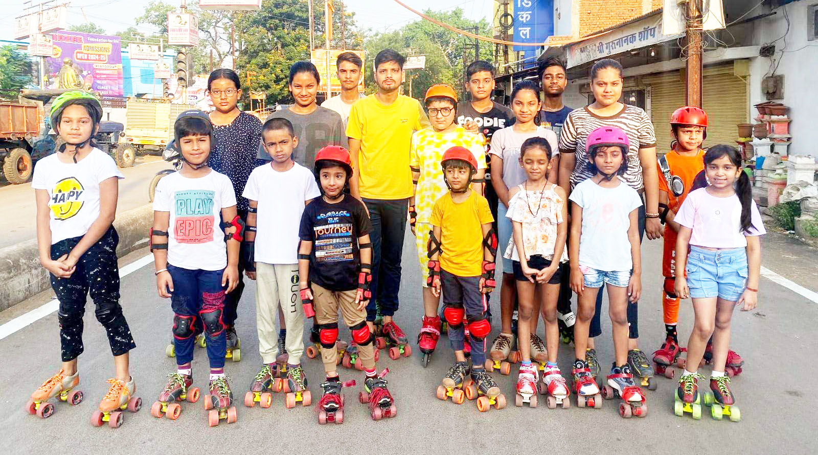 स्केटिंग गेम का बढ़ रहा क्रेज, बच्चे शौकिया सीख रहे तो युवा प्रोफेशन बनाने के लिए कर रहे घंटों अभ्यास