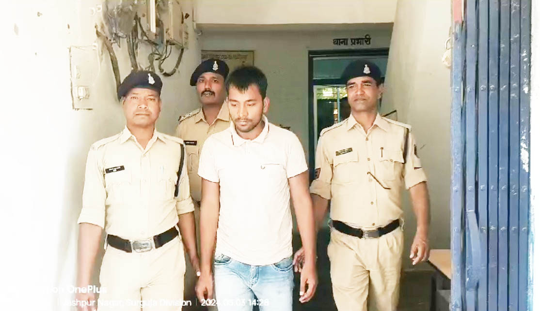 विदेश में नौकरी के नाम पर ठगी, अंतरराज्यीय आरोपी  बंदी