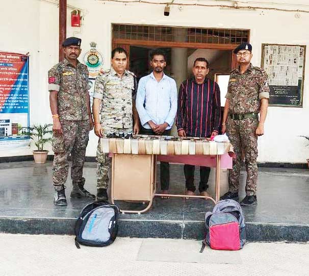 ठगी के दो आरोपी बंदी