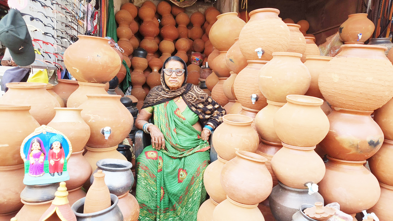 तेज गर्मी, मटके की बढ़ी मांग