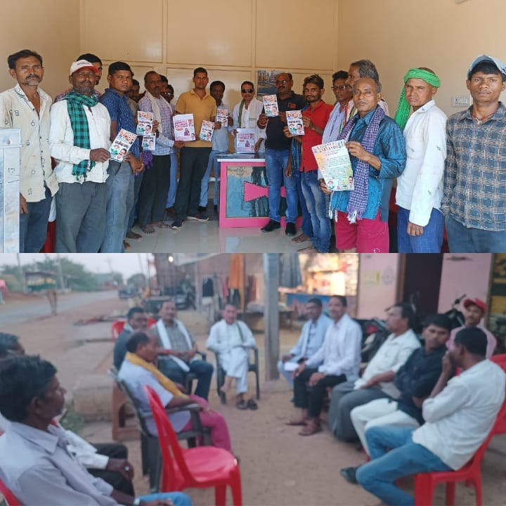  कांग्रेसियों का डोर टू डोर जनसंपर्क