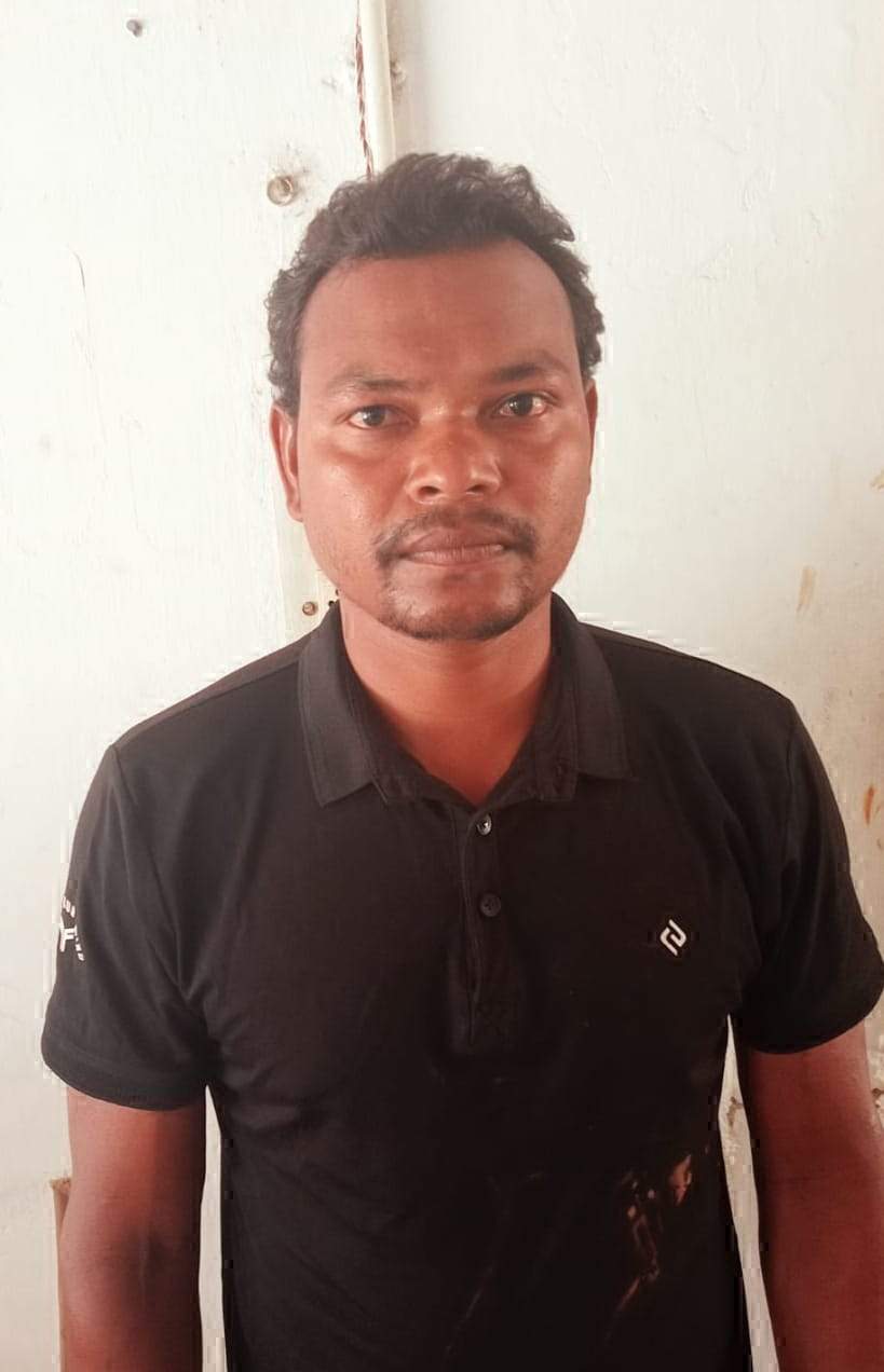 चरित्र शंका पर पत्नी की हत्या  24 घंटे के अंदर पति गिरफ्तार