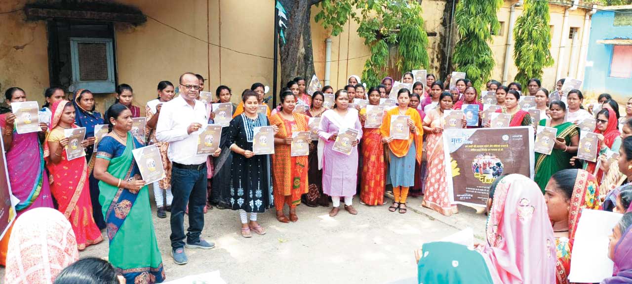 बाल विवाह रोकथाम के लिए दिलाई शपथ