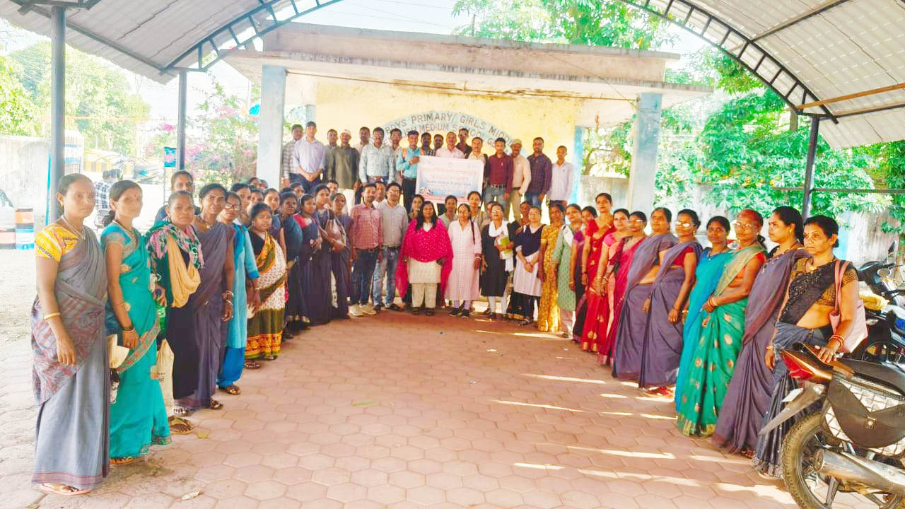  ब्लॉक स्तरीय बालवाड़ी प्रशिक्षण, शिक्षक-आंबा कार्यकर्ताओं ने लिया हिस्सा