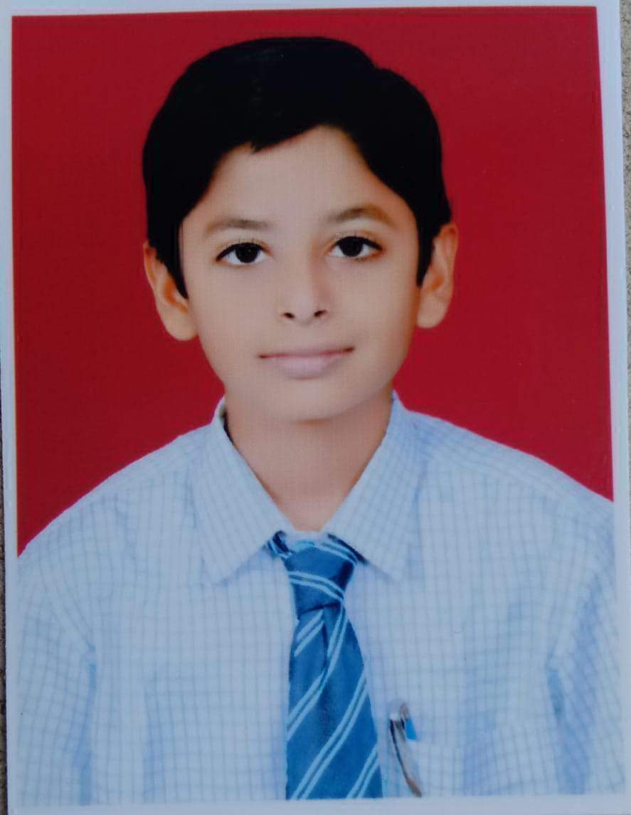 कुशाग्र को सीबीएसई  10वीं में 85 फीसदी अंक 