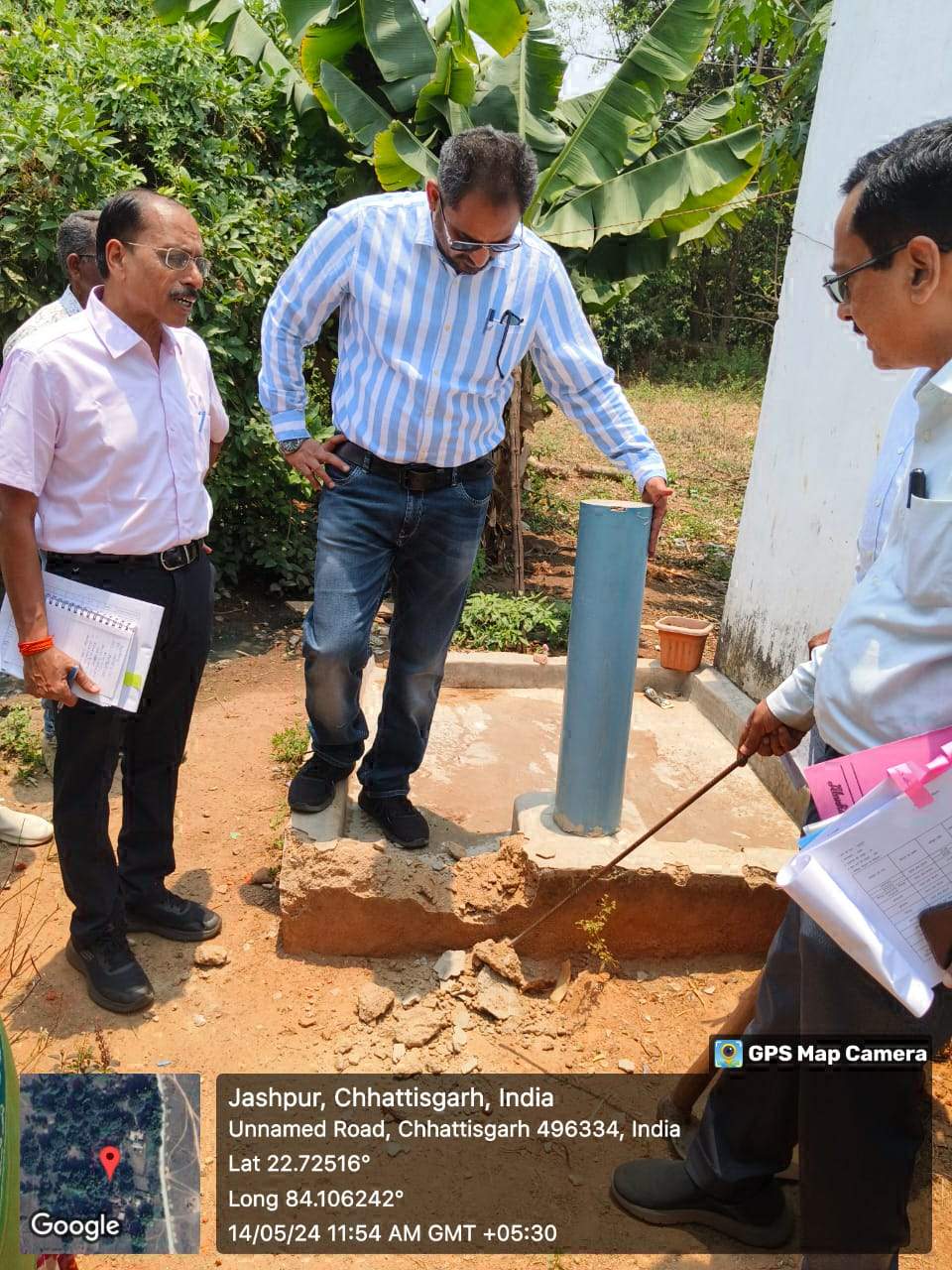 पीएचई विभाग के सचिव ने प्रगतिरत जल जीवन मिशन के कार्यों का किया निरीक्षण 