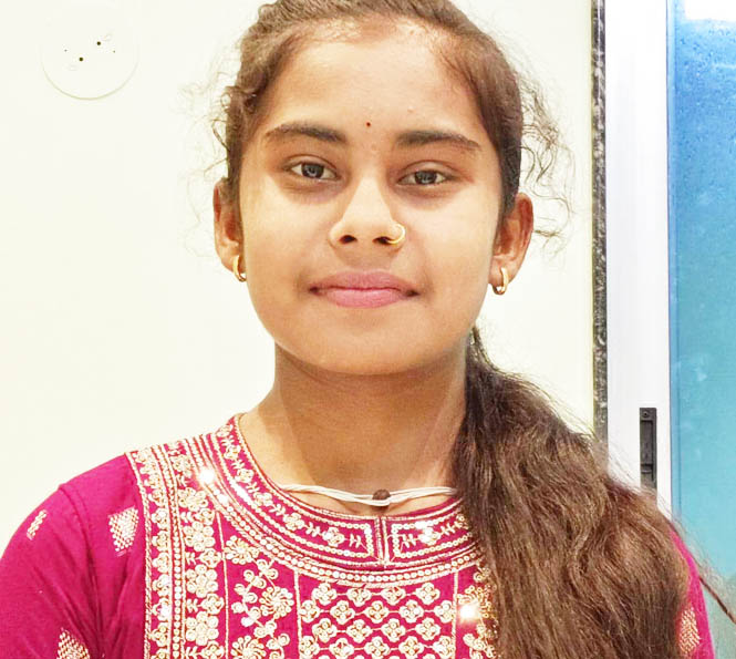 दसवीं में गरिमा साहू का 95 फीसदी अंक