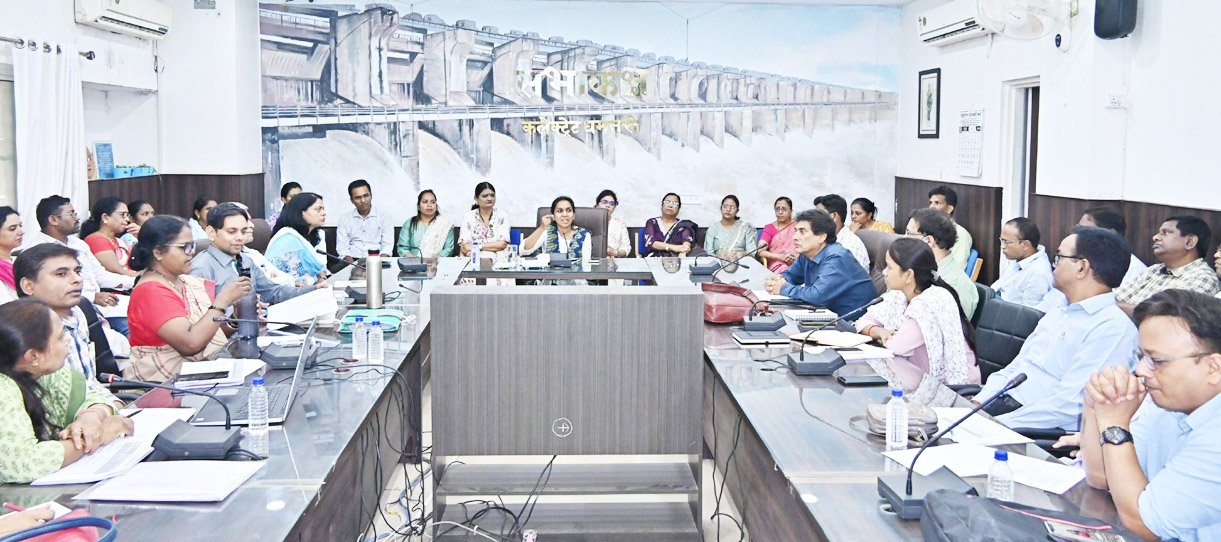 कलेक्टर ने ली स्वास्थ्य विभाग की बैठक