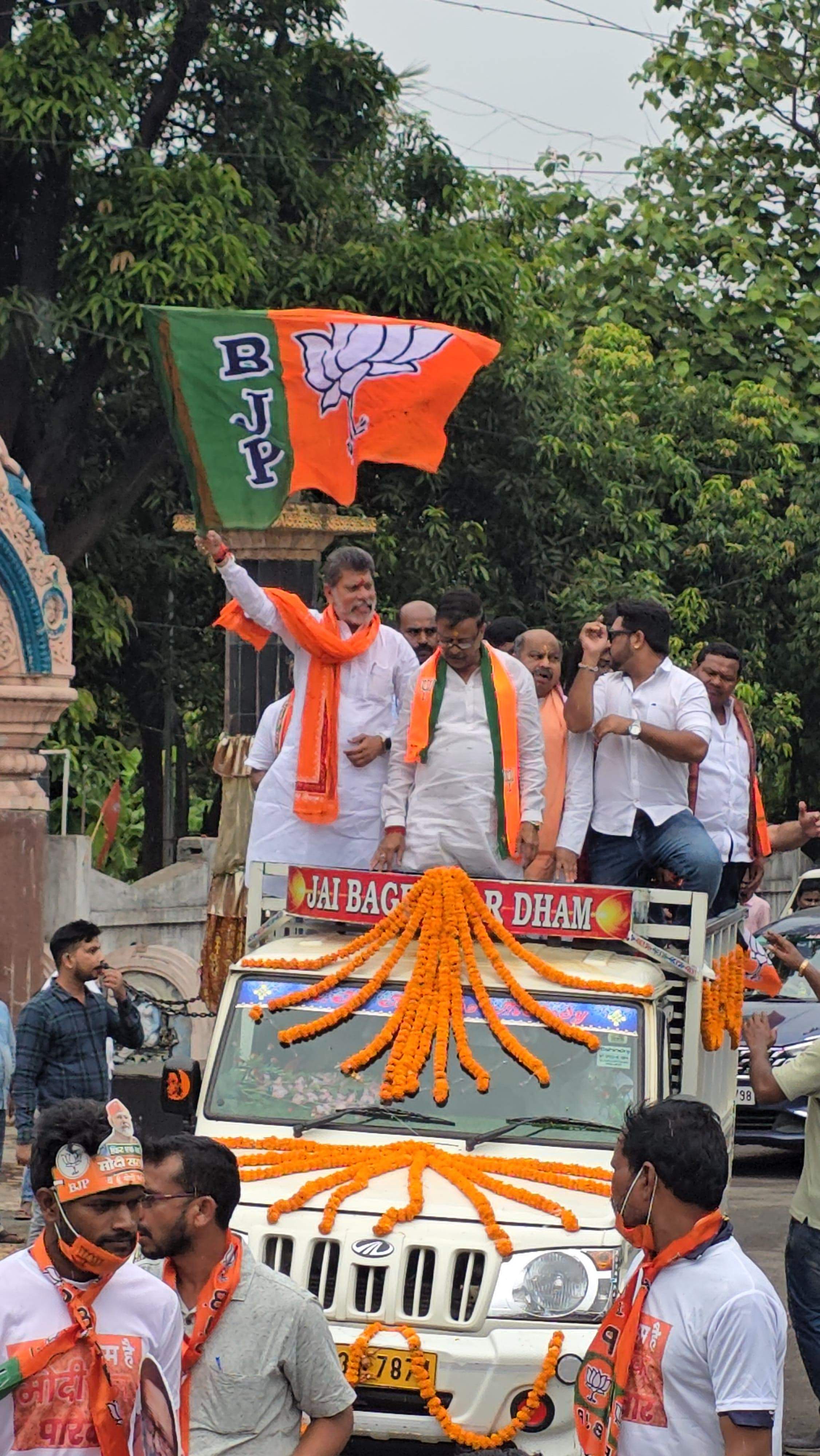 भाजपा प्रदेश अध्यक्ष ओडिशा में चुनावी दौरे पर, रोड शो भाजपा प्रदेश अध्यक्ष ओडिशा में चुनावी दौरे पर, रोड शो