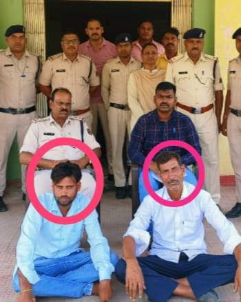 मेड़ विवाद को लेकर महिला की हत्या, दो आरोपी पकड़े गए 