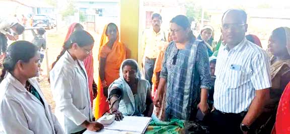 जिपं सीईओ ने निर्माण कार्यों का लिया जायजा