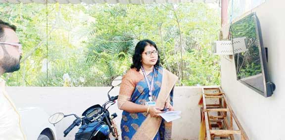 स्ट्रांग रूम का जायजा